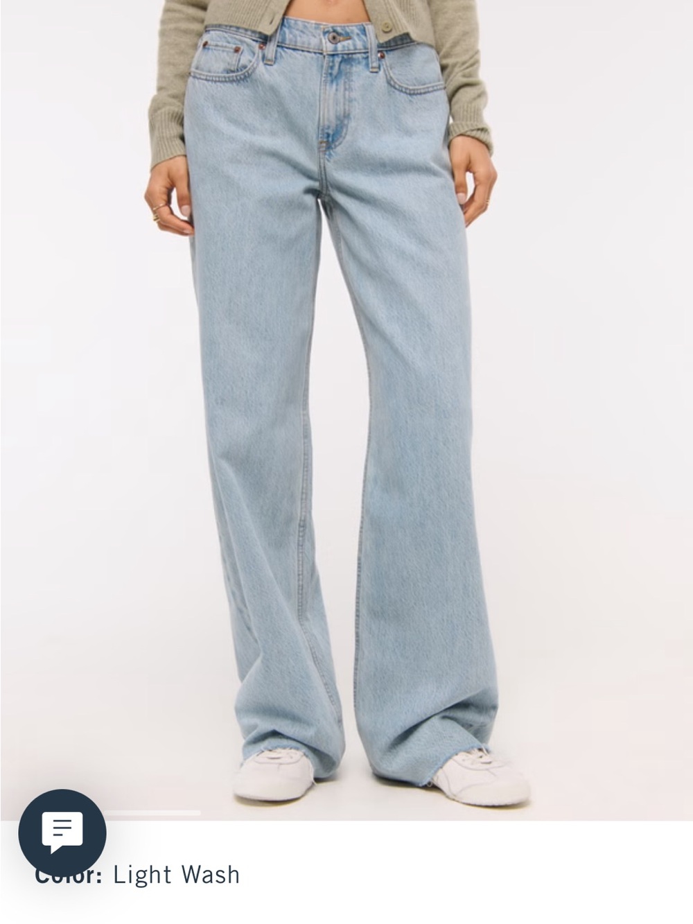 Abercrombie Low Rise Ultra Loose Women’s Jeans